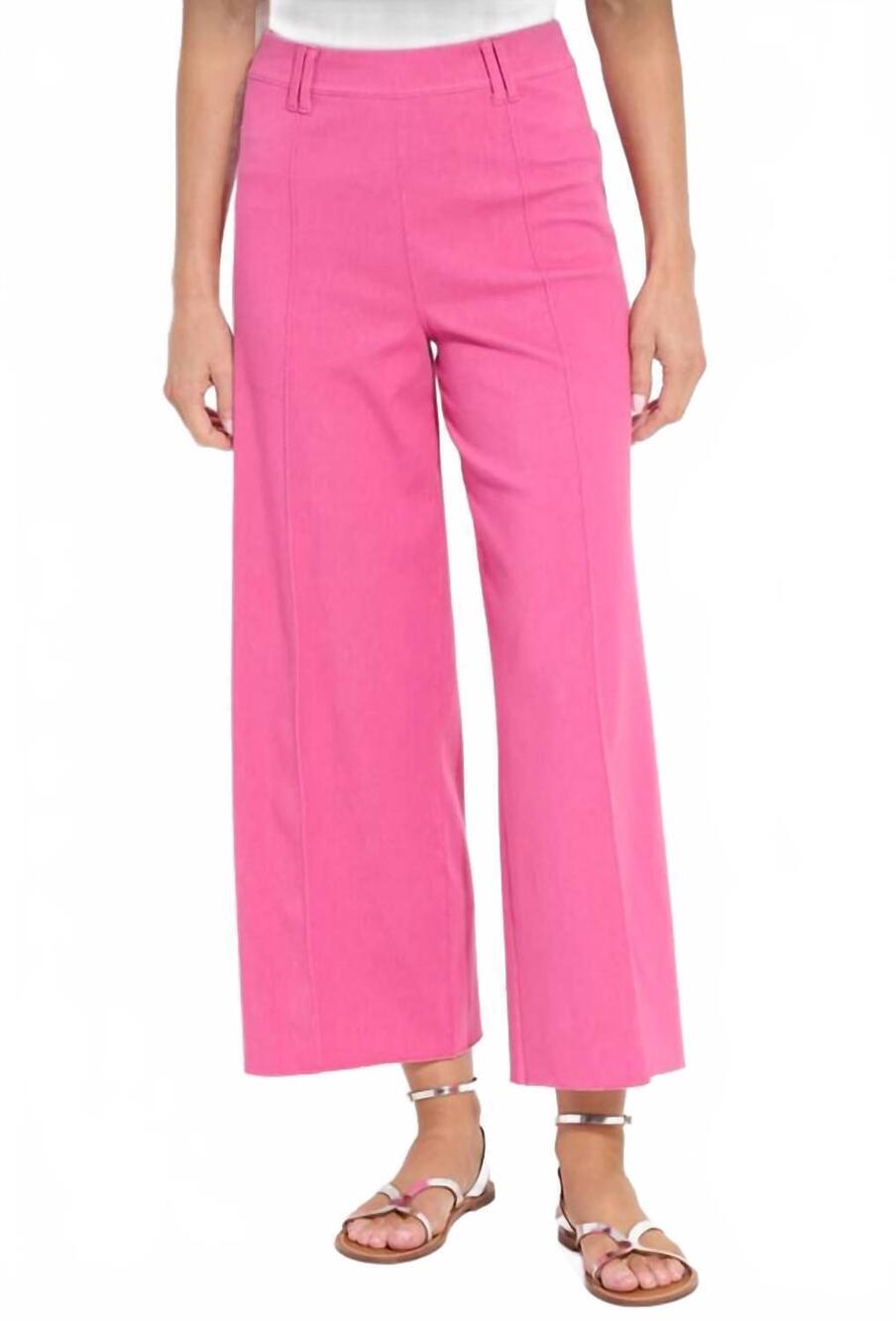 NEW LYSSE erin pintuck repreve jeans in hot pink